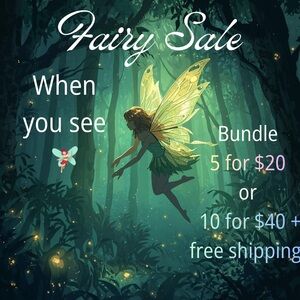 🧚🏻♀️ Bundling Sale Discount Offer 5 for $20 🧚🏻♀️